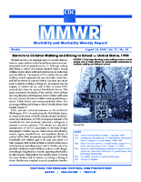 MMWR Morbidity and Mortality Weekly Report Vol 51 No 32 August 16 2002