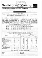 Morbidity and Mortality Weekly Report Vol 11 No 24 for Release June 22 1962