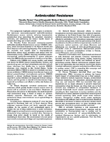 Antimicrobial resistance