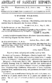 Absract of sanitary reports  v 7 no 23 June 3 1892