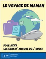 Le voyage de maman pour aider les gens en Afrique de lOuest coloriage et carnet dactivits