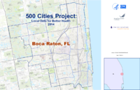 500 Cities Project Local Data for Better Health 2014 Boca Raton FL