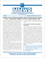 MMWR Morbidity and Mortality Weekly Report Vol 57 No 7 February 22 2008