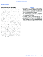 Announcement National Kidney Month  March 2015