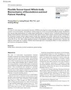 Flexible SensorBased WholeBody Biomechanics of ExoskeletonAssisted Patient Handling