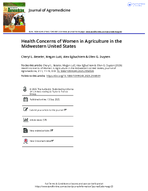 Health Concerns of Women in Agriculture in the Midwestern United States