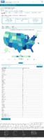 United States COVID19 Cases and Deaths by State Reported to the CDC Since January 22 2020 COVID19 Death Rate in the US Reported to the CDC by StateTerritory Deaths per 100000 Oct 30 2020