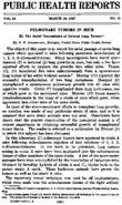 Public health reports  v 52 no 13 MARCH 26 1937