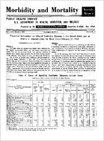 Morbidity and Mortality Weekly Report For release March 4 1960 Vol 9 No 8