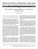 The Cradle to Prison Pipeline An American Health Crisis