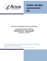 Public health assessment K25 and S50 uranium fluoride releases  Oak Ridge Reservation USDOE Oak Ridge Roane County Tennessee