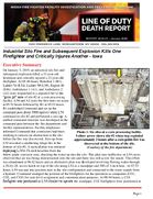 Industrial Silo Fire and Subsequent Explosion Kills One Firefighter and Critically Injures Another  Iowa