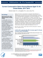 Current Contraceptive Status Among Women Aged 1544 United States 20112013