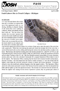 Youth Laborer Dies in Trench Collapse  Michigan FACE 200003