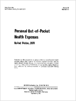 Personal outofpocket health expenses United States 1970
