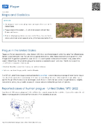 Plague in the United States  maps and statistics