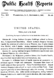 Public health reports  v 12 no 45 November 5 1897
