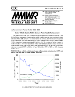 MMWR Morbidity and Mortality Weekly Report Vol 48 No 18 May 14 1999
