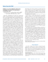 Notes From the Field Multiple Cruise Ship Outbreaks of Norovirus Associated with Frozen Fruits and Berries  United States 2019