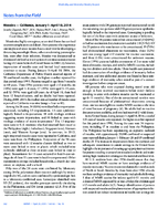 Measles  California January 1April 18 2014
