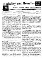 Morbidity and Mortality Weekly Report Vol 1 No 42 October 24 1952