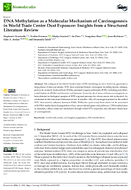 DNA Methylation as a Molecular Mechanism of Carcinogenesis in World Trade Center Dust Exposure Insights from a Structured Literature Review