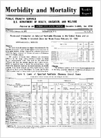 Morbidity and Mortality Weekly Report For release February 26 1960 Vol 9 No 7