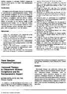 Hormonal therapy in climacteric women compliance and its socioeconomic impact