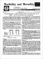 Morbidity and Mortality Weekly Report Vol 5 No 17 May 4 1956