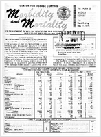 Morbidity and Mortality Weekly Report Vol 24 No 22 week ending May 31 1975