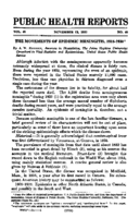 Weekly Reports for NOVEMBER 13 1931