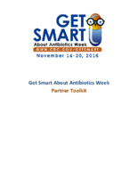 Get Smart About Antibiotics Week Partner Toolkit