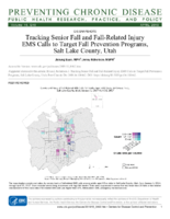 Tracking Senior Fall and FallRelated Injury EMS Calls to Target Fall Prevention Programs Salt Lake County Utah