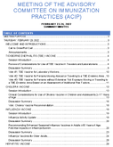 Meeting of the Advisory Committee on Immunization Practices ACIP February 23 2022 summary minutes