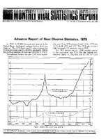 Advance Report Final Divorce Statistics 1978 May 29 1981