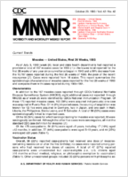 Morbidity and Mortality Weekly Report MMWR October 29 1993  Vol 42  No 42