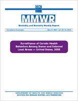 Morbidity and Mortality Weekly Report MMWR Surveillance Summaries May 2007  Vol 56  No SS4