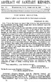 Abstract of sanitary reports  v VI no 8 February 20 1891