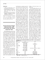 Enterohemorrhagic Escherichia coli Excretion by Child and Her Cat