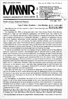 Morbidity and Mortality Weekly Report MMWR February 29 1980  Vol 29  No 8