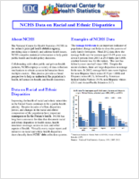 NCHS data on racial and ethnic disparities July 2014