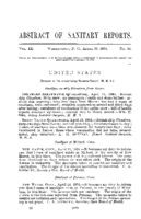 Weekly Reports for April 20 1894