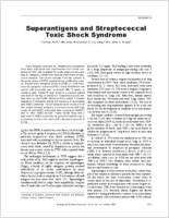 Superantigens and Streptococcal Toxic Shock Syndrome