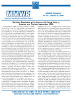 MMWR Morbidity and Mortality Weekly Report Dispatch  Vol 55 October 6 2006