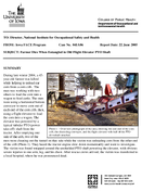 Farmer Dies When Entangled in Old Flight Elevator PTO Shaft