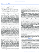 Elemental Mercury Spill in School Bus and Residence  North Carolina 2013