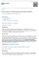 Immunization and Respiratory Diseases Bulletin