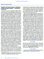 Department of Defense Response to a Multistate Outbreak of Fungal Meningitis  United States October 2012