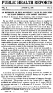 Weekly Reports for AUGUST 21 1936