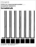 Criteria for a Recommended Standard Occupational Exposure to Formaldehyde 1976